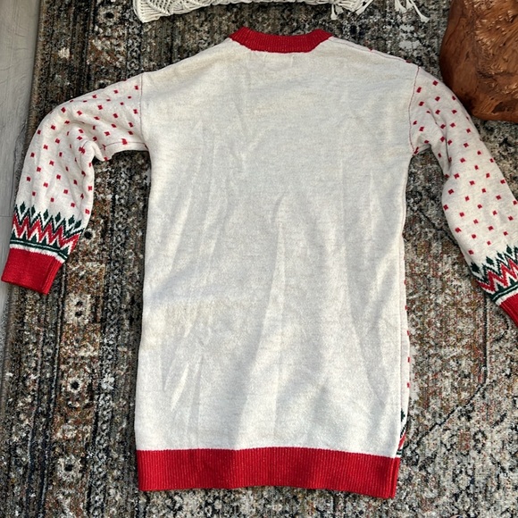 Festive Cozy Christmas/Holiday Knit Sweater Dress - Picture 8 of 9